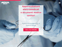 Tablet Screenshot of medicalcenterperugia.it
